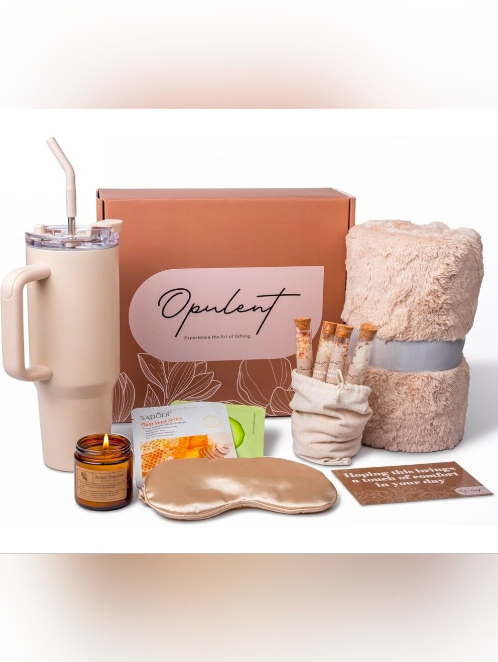 Opulent Self-Care Gift Set - Blush Peach